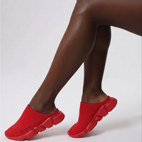 Balenciaga Shoes - New Authentic bBalenciaga Red Sock Sneakers. size 9